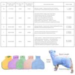 Fnaobai Pet Bathrobe for Dog Cat Absorbently Quick Drying Coat Cute Dogs Bath Towel Hooded Robe Adjustable Collar & Belly Strap for Pool Beach (Green, X-Small)