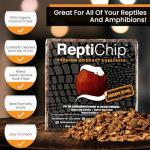 ReptiChip Reptile Substrate Coconut Chip Bedding 72 Quart Compressed Organic Coco Husk Block for Snake Habitat, Ball Python Terrarium, Turtle Tanks, Tortoise Enclosure