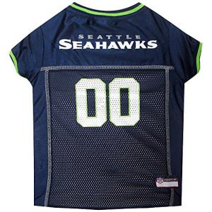 NFL SEATTLE SEAHAWKS DOG Jersey, Medium, SEA-4006-MD