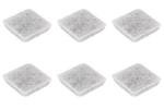 Nispira Charcoal Water Filter Replacement for Petmate Replendish Mason Pet Fountains & Gravity Waterer Bowls, 6 pk