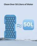 AOOGITF Official Cat Fountain Filters, 12 Pack (6 Filters + 6 Sponges) - Activated Carbon, Ultra-fine Fiber