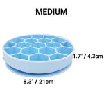 Mr. Peanut's Interactive Slow Feed Dog Bowl, Fun Healthy Bloat Stop Feeder (Medium)