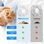 MyfatBOSS Cat Water Fountain Filter, 12 Pack Replacement Filters & 12 Pack Replacement Pre-Filter Sponges Fit for 95oz, 67oz, 135oz Automatic Pet Fountain Cat Water Fountain Dog Water Dispenser