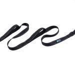 Max and Neo Triple Handle Traffic Dog Leash - Reflective, Donates to Dog Rescue (Black)
