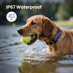 Dog Tracker Cat GPS Tracker Waterproof & Lightweight Mini Tracker Device with Real-Time Location Escape Alerts iOS & Android Fits All Pet Collars