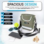PawPawify Dog Training Treat Pouch – Treat Bag for Dog Training with Built-in Poop Bag Holder – Waist Dog Training Pouch with Reflective Strips – Waterproof Fanny Pack for Dog Training