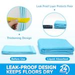 JOINPADS 3XL Extra Large-Jumbo Disposable Training Pads for Dogs, Puppies, Cats, Rabbits - 36"X36", 30-Count Thicken Super Absorbent Potty Pads