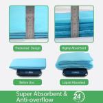 DEEP DEAR Extra Large Dog Pads 28"x34", 30 Count Thicker Puppy Pads XL, Super Absorbent Pee Pads for Dogs, Disposable Incontience Underpads for Doggies, Cats, Rabbits, Pups, Leak-Proof Pet Potty Mats