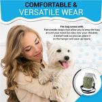 PawPawify Dog Training Treat Pouch – Treat Bag for Dog Training with Built-in Poop Bag Holder – Waist Dog Training Pouch with Reflective Strips – Waterproof Fanny Pack for Dog Training