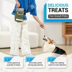 PawPawify Dog Training Treat Pouch – Treat Bag for Dog Training with Built-in Poop Bag Holder – Waist Dog Training Pouch with Reflective Strips – Waterproof Fanny Pack for Dog Training