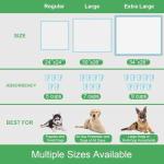 DEEP DEAR Extra Large Dog Pads 28"x34", 30 Count Thicker Puppy Pads XL, Super Absorbent Pee Pads for Dogs, Disposable Incontience Underpads for Doggies, Cats, Rabbits, Pups, Leak-Proof Pet Potty Mats