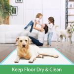 DEEP DEAR Extra Large Dog Pads 28"x34", 30 Count Thicker Puppy Pads XL, Super Absorbent Pee Pads for Dogs, Disposable Incontience Underpads for Doggies, Cats, Rabbits, Pups, Leak-Proof Pet Potty Mats