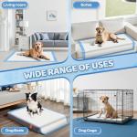 Boscute XXL Thicken 6 Layers Heavy Absorbent 30"x36" Pet Training Dog Pee Pads, Extra Large Polymer Leak-Proof Quick Dry Puppy Pee Pads, Disposable Pee Pads for Dogs Cats Rabbit