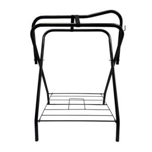 AJ Tack Freestanding Full Size Portable Horse Saddle Rack Single