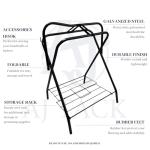 AJ Tack Freestanding Full Size Portable Horse Saddle Rack Single