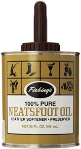 Fiebing's Pure Neatsfoot Oil with Applicator, 32 oz