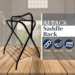 AJ Tack Freestanding Full Size Portable Horse Saddle Rack Single