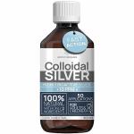 Colloidal Silver Liquid 16 fl oz 10 PPM - Bioactive Hydrosol Silver Water - Natural Immune Support Nano Sol Supplement Solution - Quality Ionic Minerals - Organic Structured Silver.