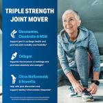 Vitamin World Triple Strength Joint Mover, Glucosamine Chondroitin with MSM Joint Support Supplement, Collagen & Boswellia Serrata Extract, Support Joint Strength, Comfort & Flexibility, 180 Caplets