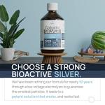 Colloidal Silver Liquid 16 fl oz 10 PPM - Bioactive Hydrosol Silver Water - Natural Immune Support Nano Sol Supplement Solution - Quality Ionic Minerals - Organic Structured Silver.