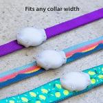 Elevation Lab TagVault AirTag Dog Collar Mount (Pack of 2), IP68 Waterproof, Doesn't Dangle, Fits All Width Collars, Glow in The Dark