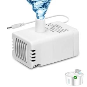 Replacement Pump for PawPoll Cat Fountain - Cats Water Fountain Pump Ultra Quiet LED Lights Pet Water Dispenser