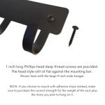The Metal Peddler English Springer Spaniel Key Holder Hanger - Small 6 inch Wide with 5 Hooks - Made in USA