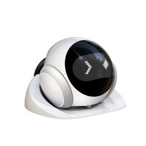 Magic S1 Indoor Security Robot Camera 1080P Movable Pet Camera with App Control, 2-Way Audio, Motion Detection, Night Vision, Auto-Recharge, Smart Home Cam for Pet/Elderly/Baby (White)