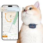 Pawfit Lite for Cats 4g GPS Tracker | Real Time Tracking | Activity Monitoring |Location History | Unlimited Range | Safety Collar Included | Charcoal Grey