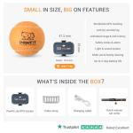 Pawfit Lite for Cats 4g GPS Tracker | Real Time Tracking | Activity Monitoring |Location History | Unlimited Range | Safety Collar Included | Charcoal Grey