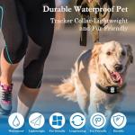 Pet Tracker for Dog, Dog Tracker Smart Pet Location Tracker with Holder, Smart Item Finder, MFi Certificated Dog Tracking Device, No Monthly Fee, Works with Find My(iOS Only) (Black Case)