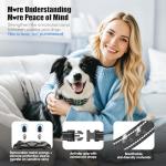 Oliry Smart AI Bark Collar for Large Medium Small Dogs, Anti Barking Device with 5 Training Modes, Exclusive Forced Bark-Stopping, Rechargeable IP67 Waterproof Bark Collar with 5 Sensitivity (Black)