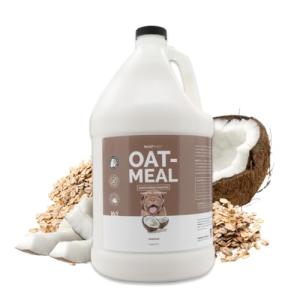 Bark2Basics Oatmeal Dog Shampoo, 1 Gallon - Natural Colloidal Oatmeal, Natural Ingredients, Calms Dry Itchy Irritated Skin, Moisturizes and Soothes the Skin and Coat, Professional Grade
