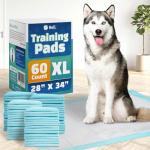 Reli. Dog Pee Pads Extra Large (60 Count) | XL 28" x 34" | Super Absorbent Puppy Peepad | Disposable, Leak-Proof Pet Training Mats for House, Crate Training