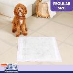 New! Hartz Home Protection Miracle Guard Lavender Scented Dog Pads, Regular Size 25 Count, 24 Hour Use, Won't Leak and Odor Eliminating