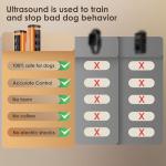 VUL Dog Bark Deterrent Devices,Anti Barking Device for Dogs(Own Or Neighbour'S Dog), Long Range Ultrasonic 50ft, Alternative to Painful Dog Training Collars and Bark Collars,Dogs Training