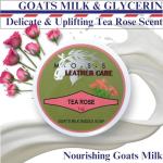 Nunn Finer - M.O.S.S. Saddle Soap - 7oz Natural Goat’s Milk & Glycerin Soap For Saddles, Cleans & Conditions Leather, Gentle for Tack, Saddles & Boots, Tea Rose Scent