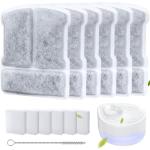 Ellenpent 6 Pack Filters for Cat Water Fountain, Compatible with 2.5L Cat Water Fountain for CH-IWD004