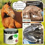 Pure Sole Hoof Clay Thrush Treatment for Horses Hoof Mud for White Line, Cracks, Thrush, and Hoof Packing | All Natural Horse Hoof Care to Promote Healthy Hooves | Farrier Recommended, 8 oz