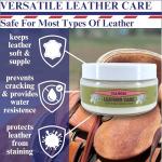 Nunn Finer - M.O.S.S. Saddle Soap - 7oz Natural Goat’s Milk & Glycerin Soap For Saddles, Cleans & Conditions Leather, Gentle for Tack, Saddles & Boots, Tea Rose Scent