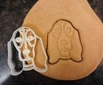 Basset Hound Cookie Cutter and Dog Treat Cutter - Face - 3 inch
