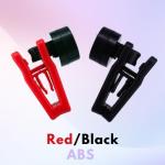 Magnetic Seaweed Feeding Clips Automatic Fish Feeder Saltwater Aquarium Tank Accessories Algae Magnet Sea Veggie Feeder for Fish and Aquatic Pets up to 0.6-inch Glass (Black)