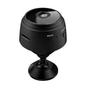 Magic A9 HD Home Security & Pet Camera, 2.4GHz Supports Night Vision and SD Card Storage (Black003)