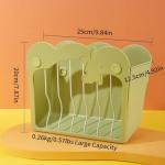 Rabbit Hay Feeder, Hanging Feeding Hay Rack for Small Animals Rabbit, Dwarf Rabbit, Guinea Pig (Green)
