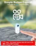 Cat Camera Collar with Phone APP, 1080P HD Video Recording, XS/M-Size Pet POV Cam for Dogs & Big Cats, Cordless Pet Collar Cameras with APP Viewing (XS-Collar)