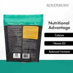 RoudyBush Daily Maintenance Food for Birds - Scientifically Formulated Bird Feed - Bird Food Pellets w/Corn, Wheat, Soy & More - Nutritious & Healthy Feed for Birds (Crumble, 44oz)