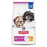 Hill's Science Diet Puppy Small & Mini Breeds Dry Dog Food, Chicken, Brown Rice, & Barley, 4.5 lb Bag