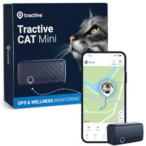 GPS Cat Tracker and Health Monitor Device