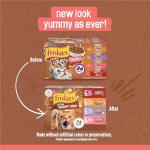 Purina Friskies Extra Gravy Wet Cat Food Chunky 24ct Variety Pack (With Chicken, Turkey, Salmon, Beef) - (Pack of 24) 5.5 oz. Cans
