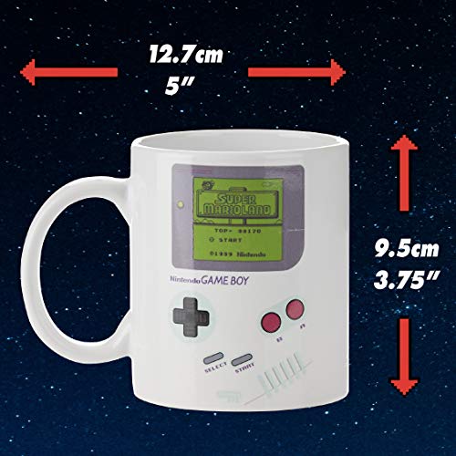 Gameboy Heat Changing Coffee Mug for Gamers and Retro Fans